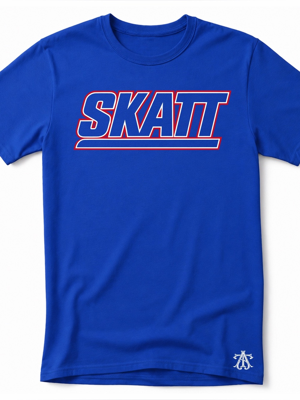 SKATT, Cam Skattebo New York GMEN Football themed t-shirt | Adult & Kids sizes